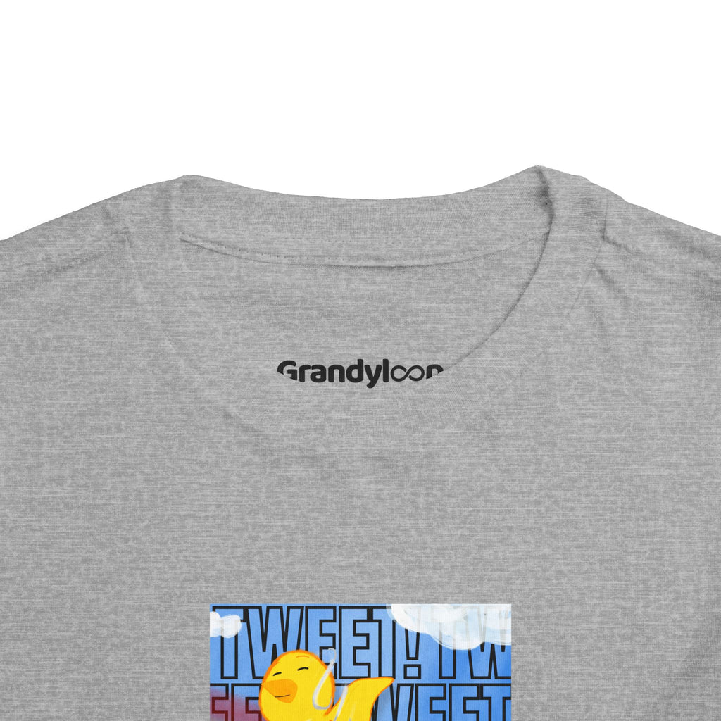 Toddler Tee - "Tweet Tweet" Cloud & Bird