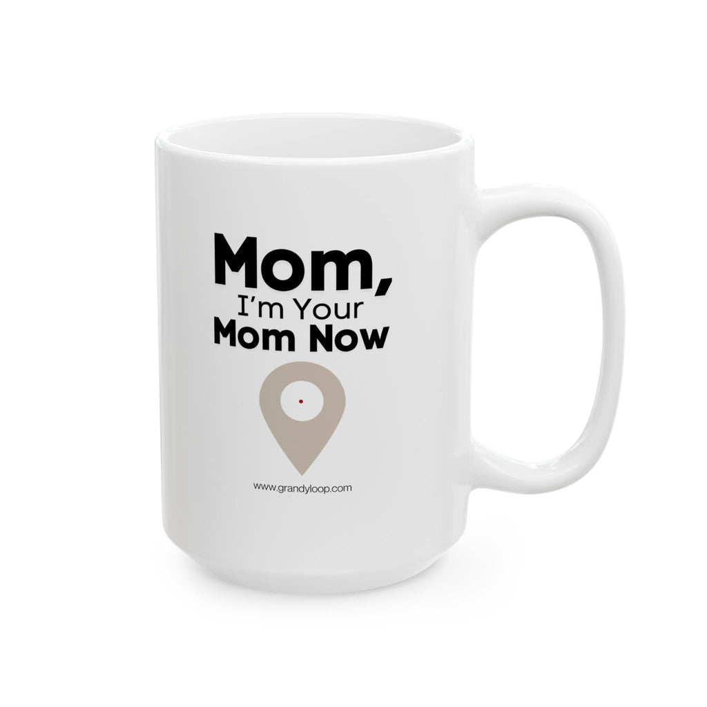 MOM, IF YOU’RE DRINKING THIS YOU NEED TO CALL ME. Ceramic Coffee Cup (15oz)