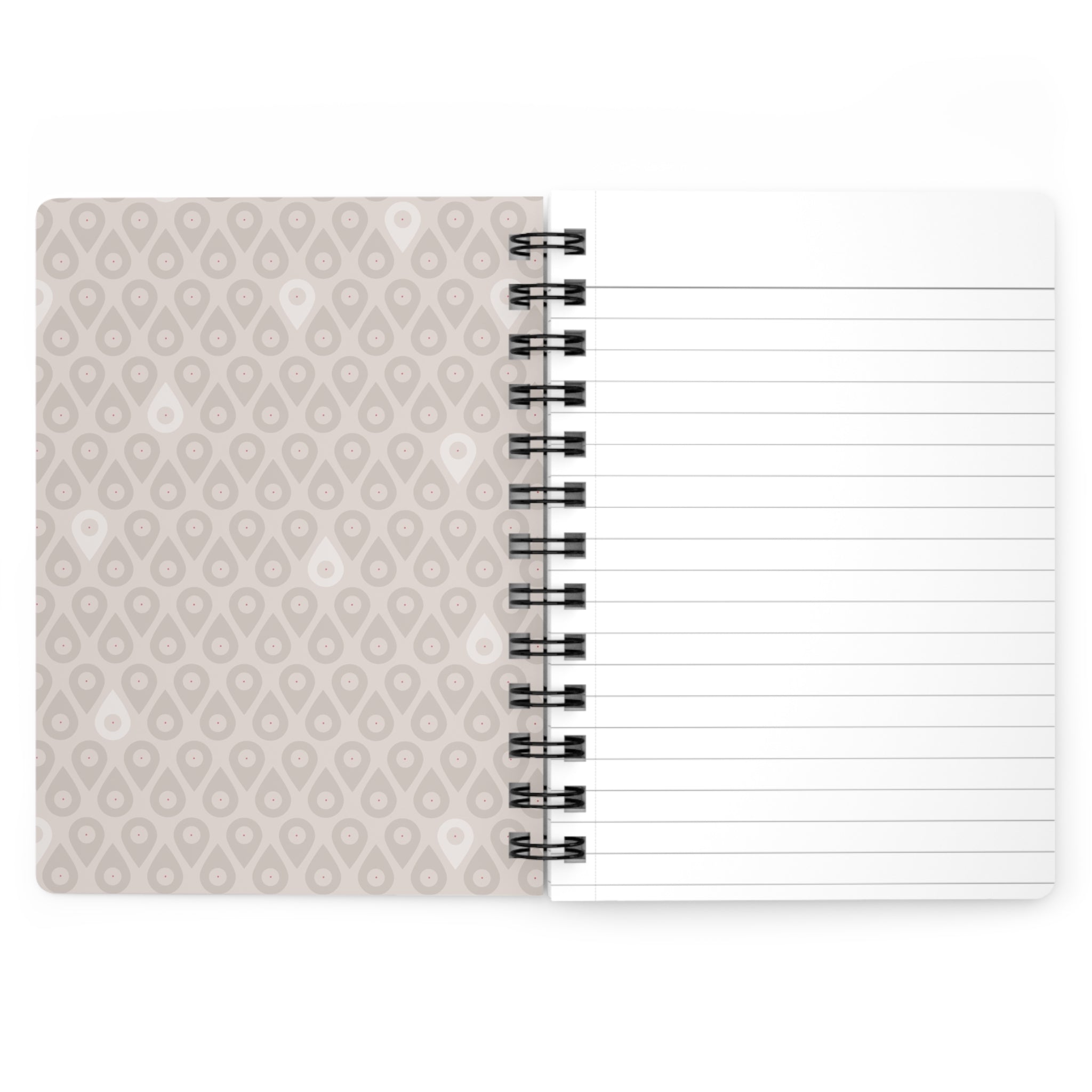 Tracking My Mom’s Location Is My Love Language Spiral Notebook