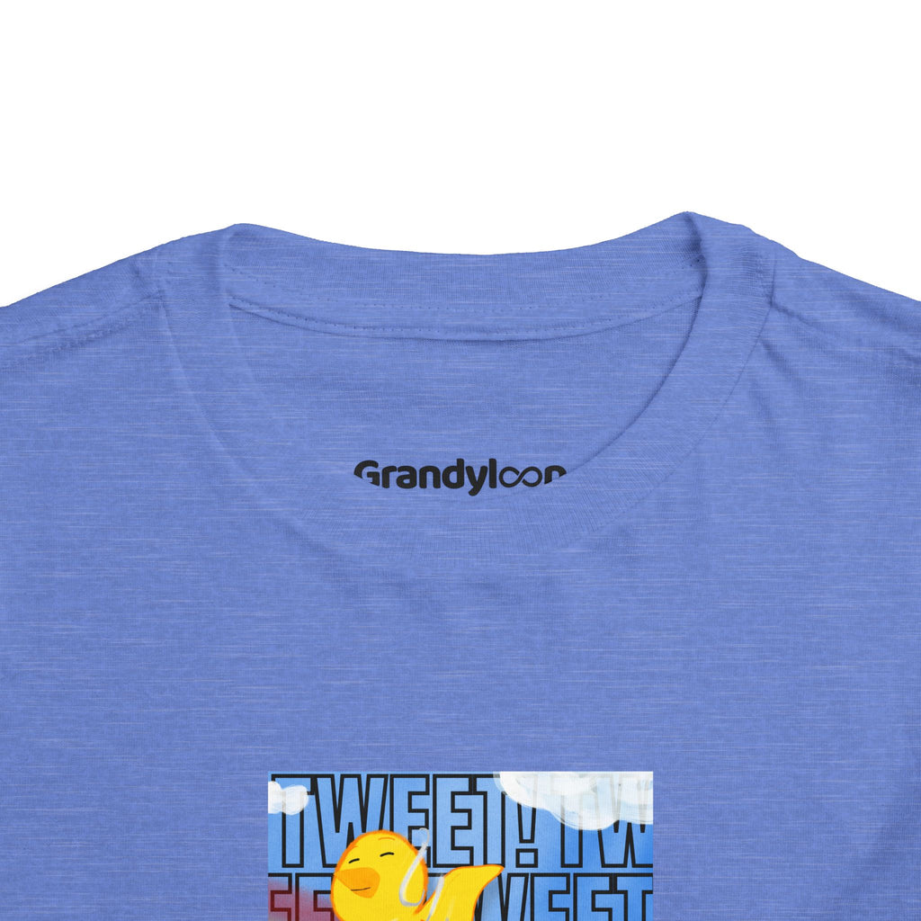 Toddler Tee - "Tweet Tweet" Cloud & Bird