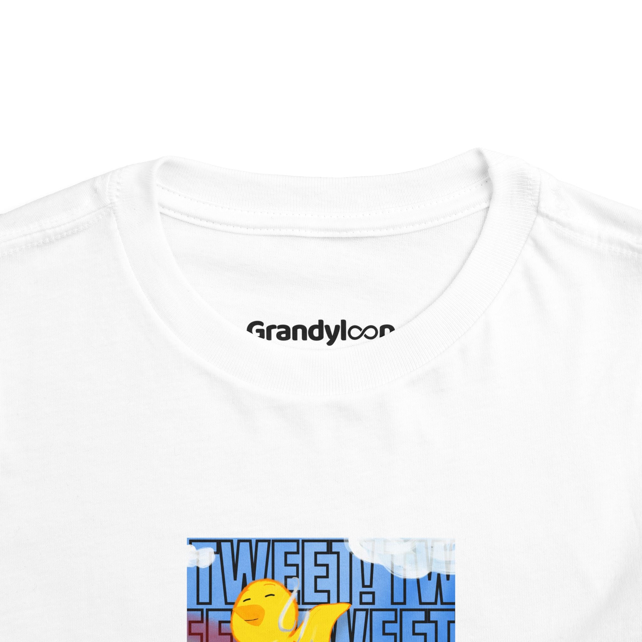 Toddler Tee - "Tweet Tweet" Cloud & Bird