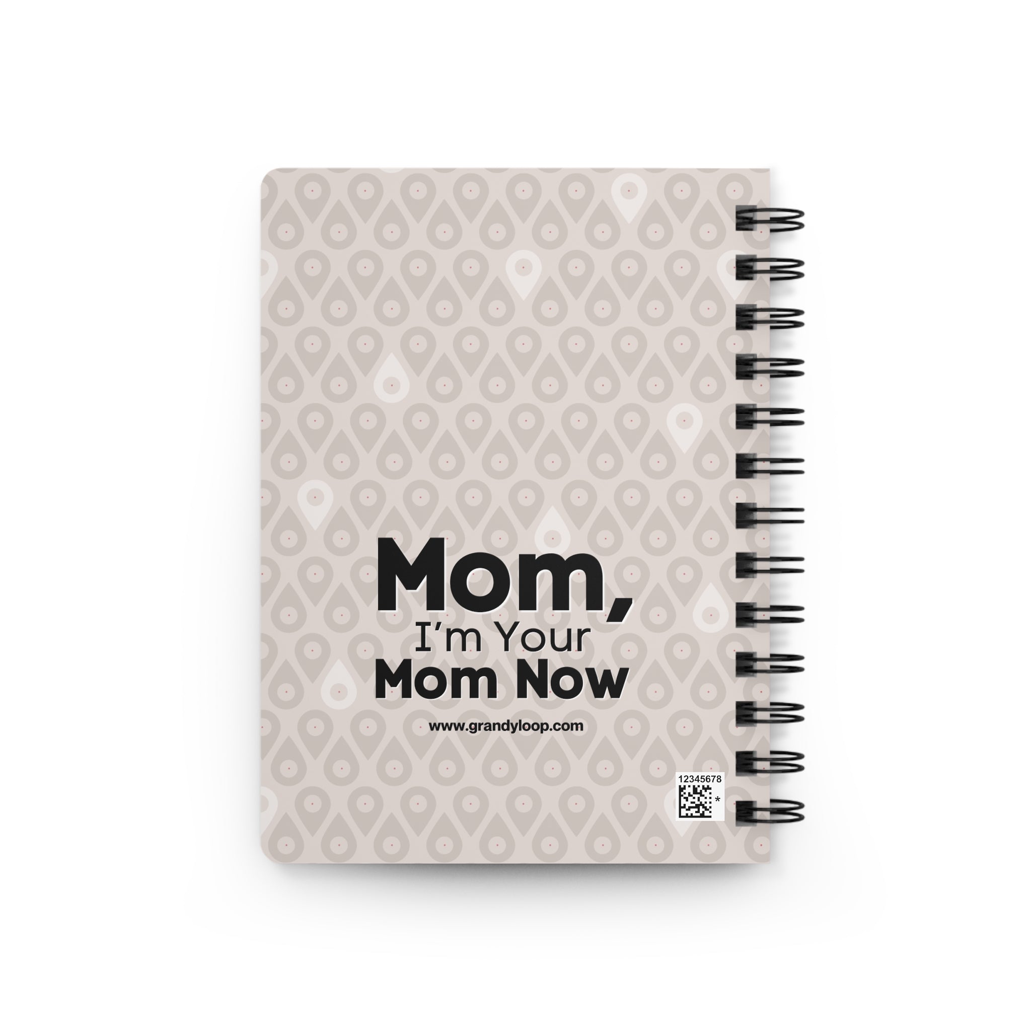 Tracking My Mom’s Location Is My Love Language Spiral Notebook