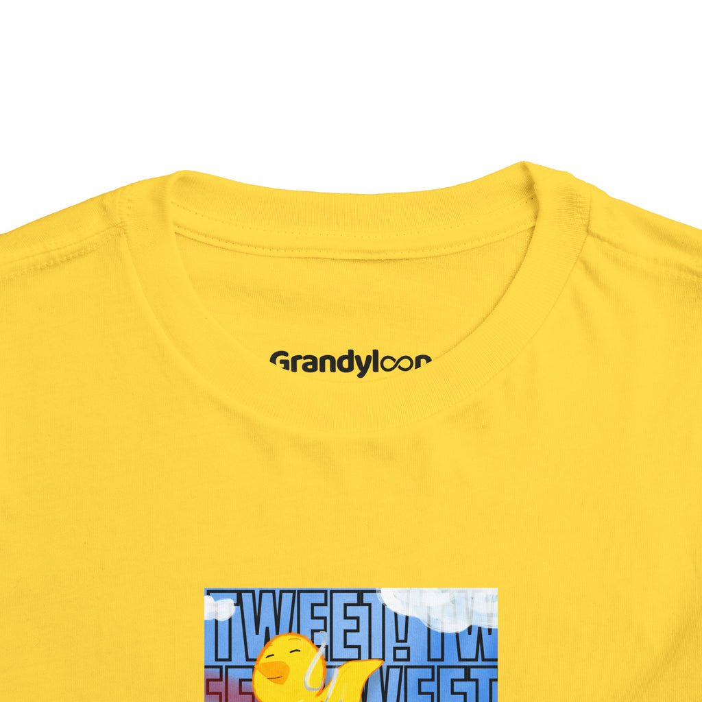 Toddler Tee - "Tweet Tweet" Cloud & Bird