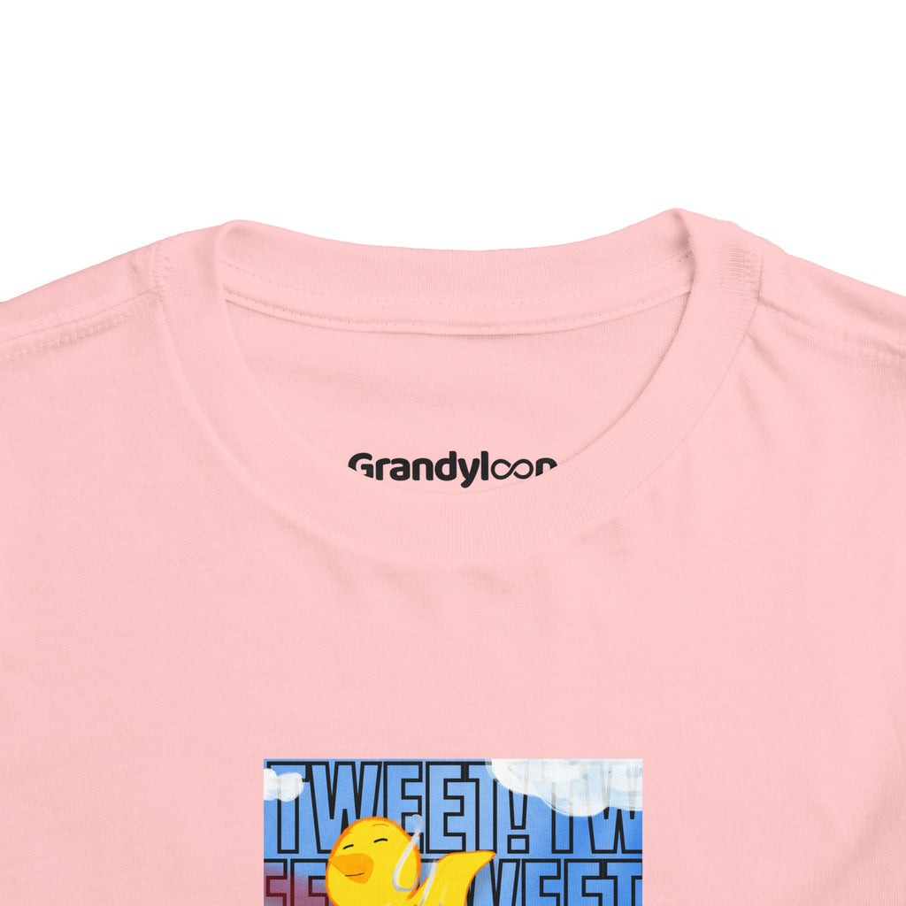 Toddler Tee - "Tweet Tweet" Cloud & Bird
